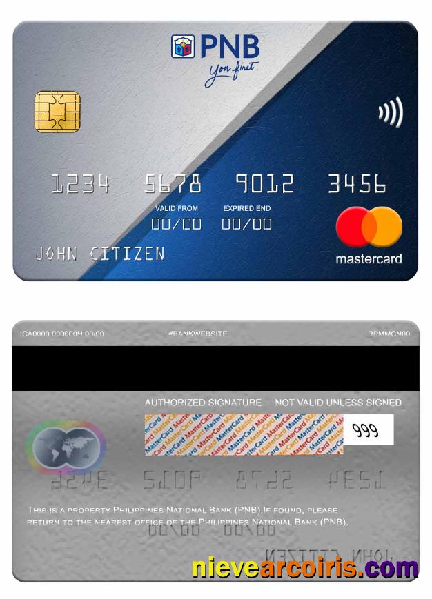 Philippines National Bank (PNB) mastercard